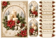 A5 Luxury Christmas- Quick Card Front with Sentiments 