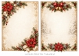 A5 Vintage Christmas - Blank Insert