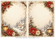 A5 Vintage Christmas Storyline - Blank Insert