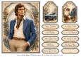 A5 Classic Gentleman Quick Card Front with Sentiments and Gift Tags