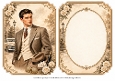 A5 Classic Gentleman 3 - Blank Insert