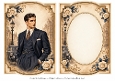 A5 Vintage Gentleman - Blank Insert 