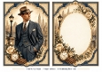A5 Vintage Gentleman - Blank Insert