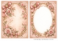 A5 Vintage Rose Ladies - Blank Insert