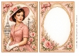 A5 Vintage Parisian Ladies - Blank Insert 