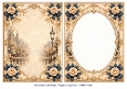 A5 Elegant Vintage Ladies - Blank Insert 