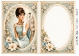 A5 Vintage Parisian Ladies - Blank Insert