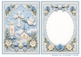 A5 Christening Baby Boy - Blank Insert 