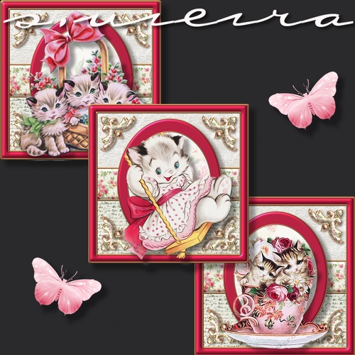 Floral Cats Bumperkit 