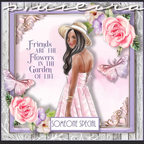 Friends and Flowers 1 