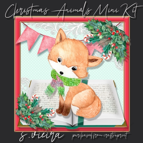 Christmas Book Animals 3
