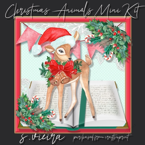 Christmas Book Animals 4