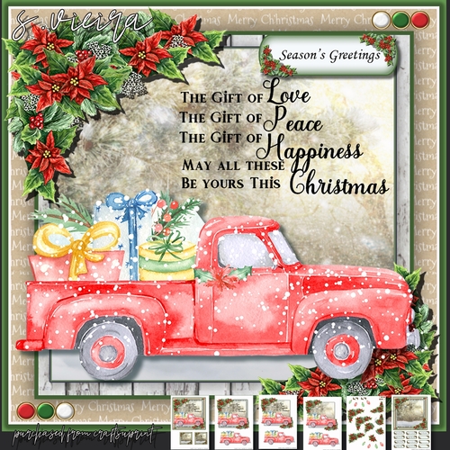 Christmas Trucks 4