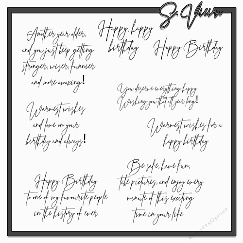 Birthday Sayings 