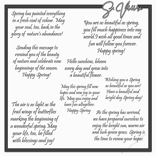 Spring Sayings 1 