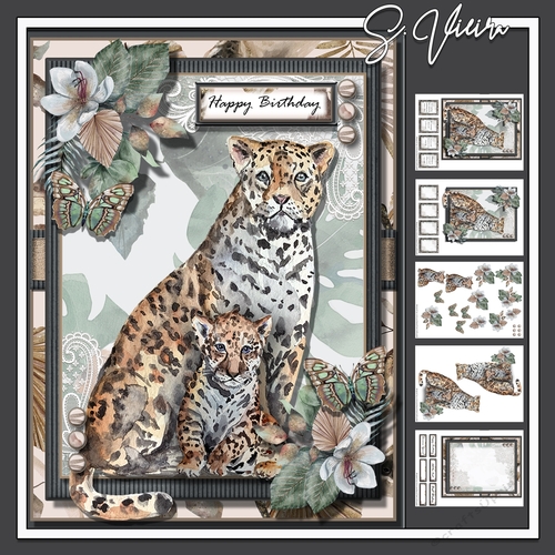 Tropical Wild 6x8  Kit 