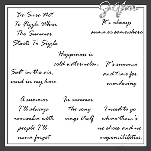 Summer Sayings 1 