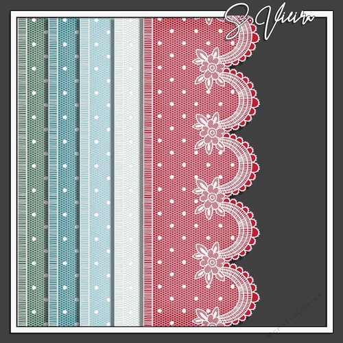 Christmas Palette One borders 2 