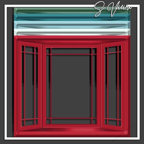 Christmas Palette One Bay windows 