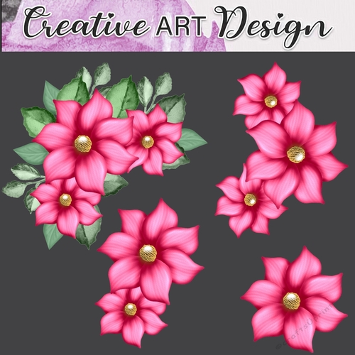 Vintage Pastel Florals three