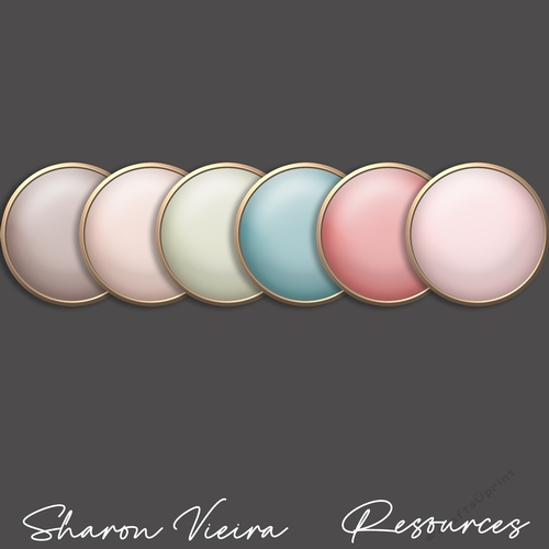 Soft Pastel Earth SeriesBrads 
