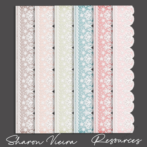 Soft Pastel Earth Series Border one 
