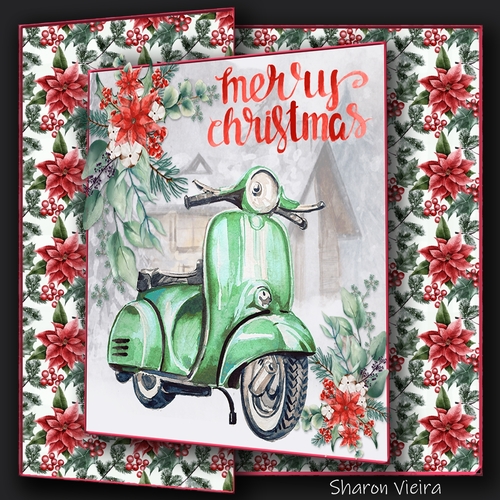 Christmas fold back 3 