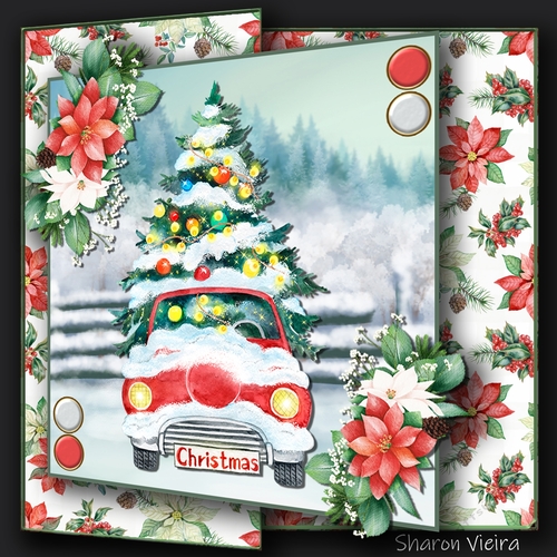 Christmas Gnome Fold back 1