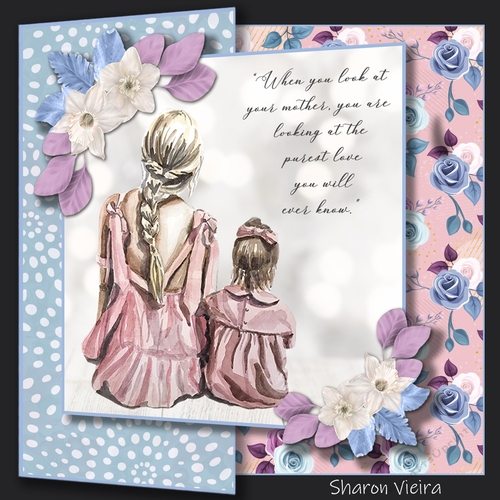 Mothers Day Fold Back with Folio Option 2
