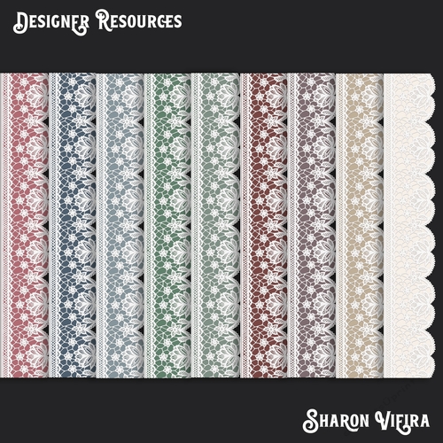 Earth Tones Series Borders 1