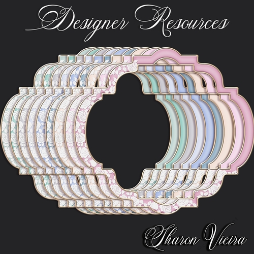 Pretty and Soft Pastels mats 10 