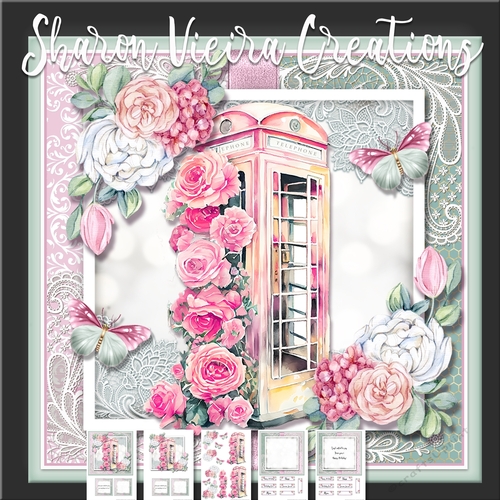 Floral Telephone one 