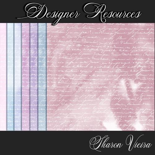 Lavender Watercolour Series Papers 16