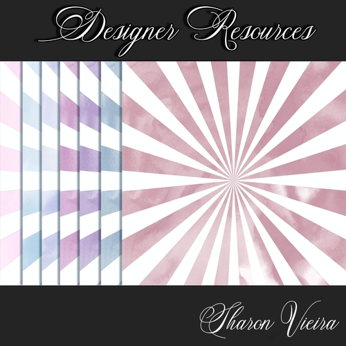Lavender Watercolour Series Papers 17