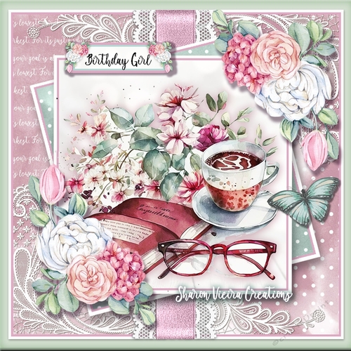 Flowers and books three