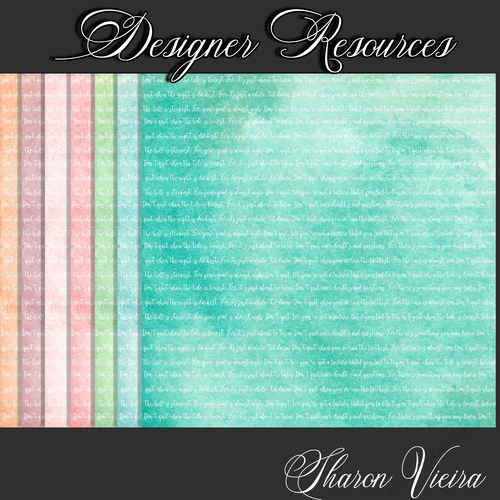 Ocean Sunset Watercolour Papers eleven 