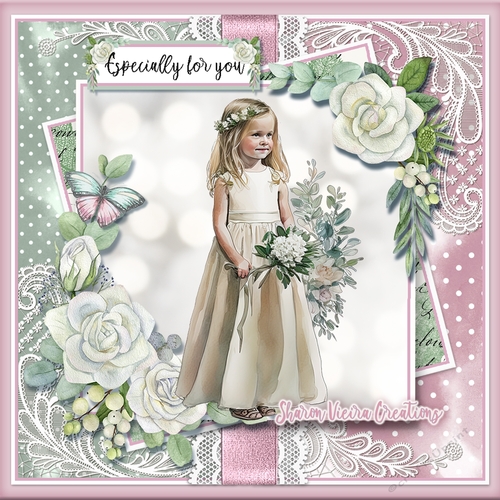 Just a girl and her Flowers KIT- Three 