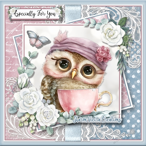 Just and Owl and her  Tea KIT: ONE 