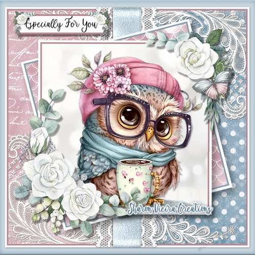 Just and Owl and her  Tea KIT: Four 
