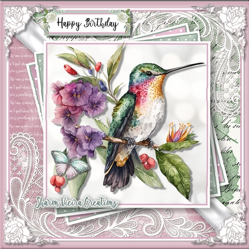 Just a beautiful Hummingbird KIT- three 