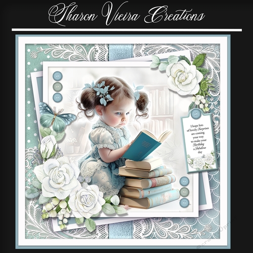 Just a Girl and Her Books KIT-seven 