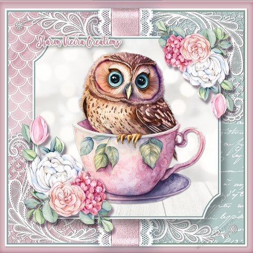 Just an Owl and her Tea KIT-Three 