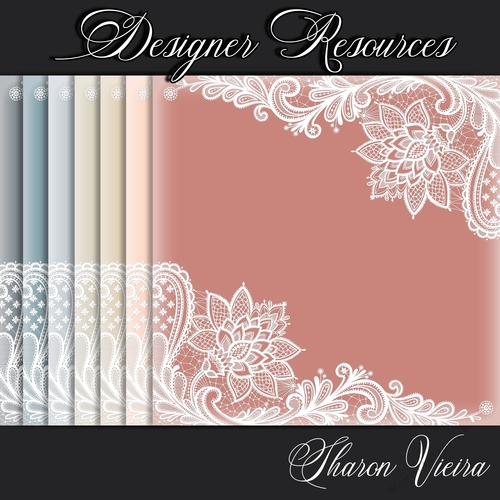 Parisian Countryside Palette Backgrounds 5