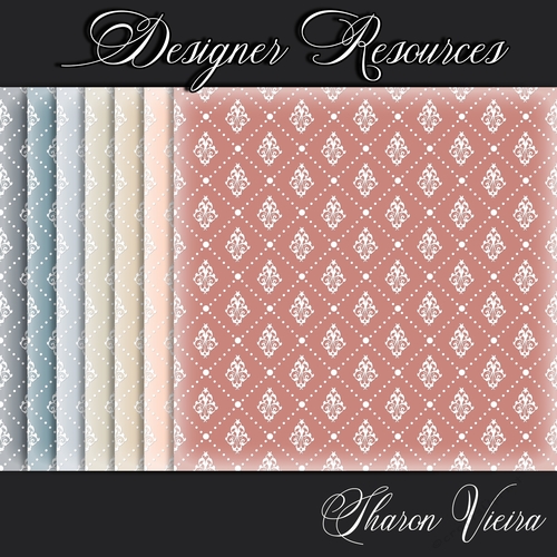 Parisian Countryside Palette Backgrounds 6 
