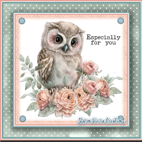 The floral Owl KIT-ONE 