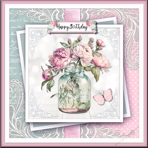 The floral Jar KIT-ONE 