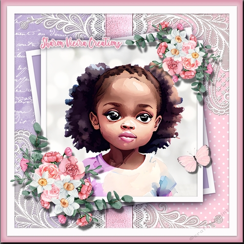 The Girl in pink and purple KIT-ONE