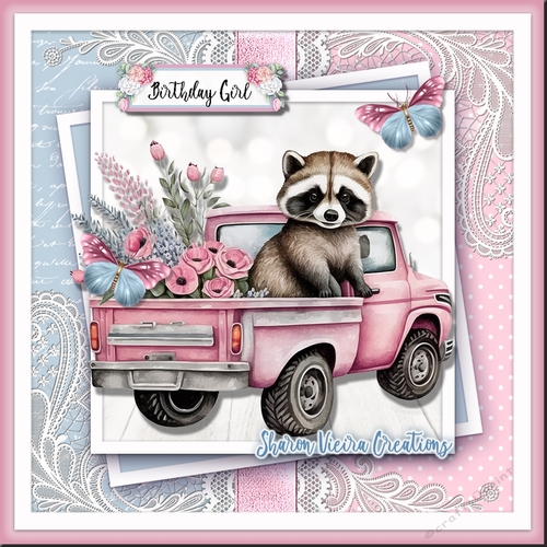 The Pink Raccoon Kit one 