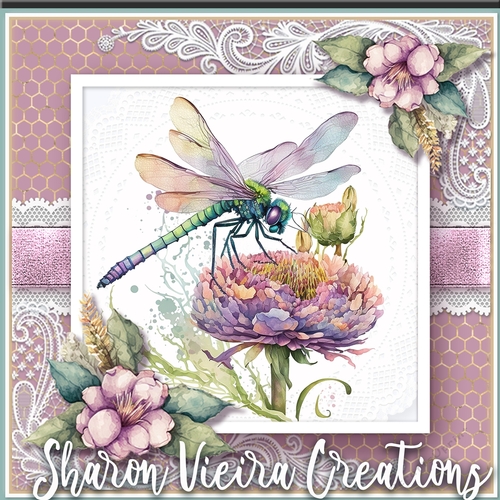 The dragonfly and the flower Complete Mini Kit 