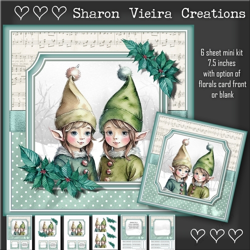 Christmas Elves Mini Kit two 